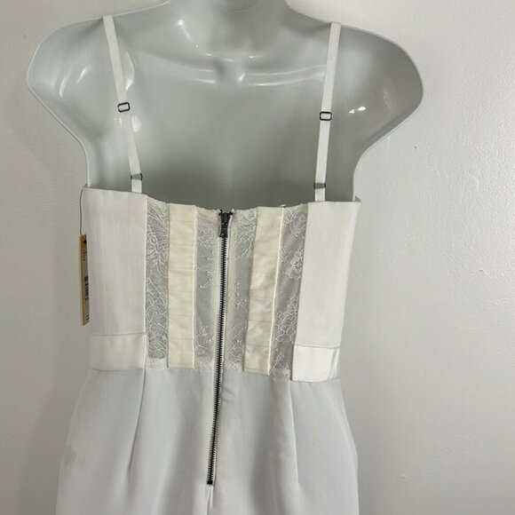 Alice + Olivia NWT Sleeveless Pleated Crepe Jumpsuit - Picture 11 of 14